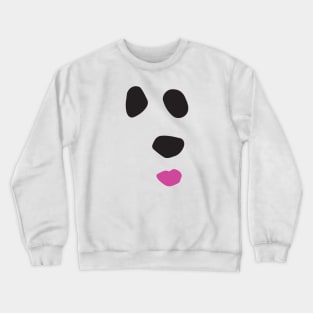 Polar Bear Lipstick pink Crewneck Sweatshirt